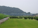 パークゴルフ場と徳倉橋