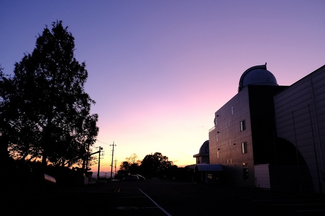 月光天文台　夕景