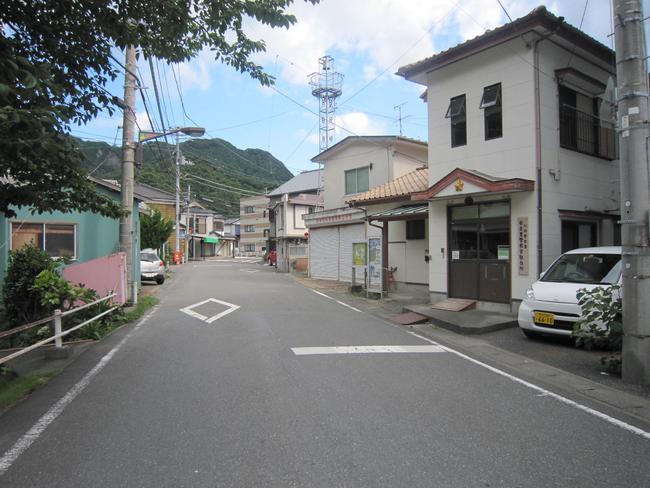 集落内の町並み