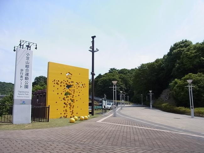 袋井市道　愛野駅小笠山公園線　歩行者ゲート