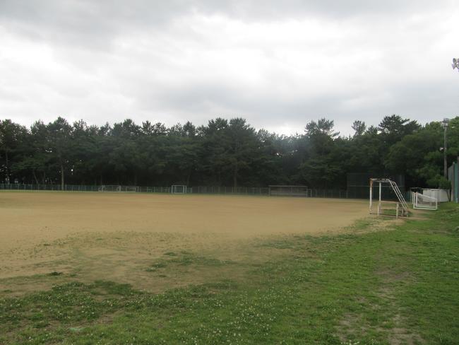 豊岡総合センター　豊岡多目的運動場　サッカーゴール