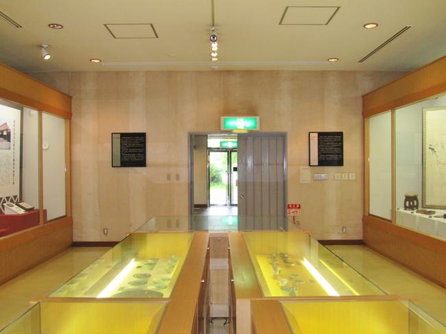 展示室入口方向