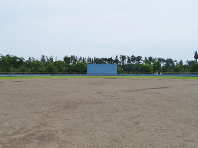 福田公園　野球場　バックスクリーン側