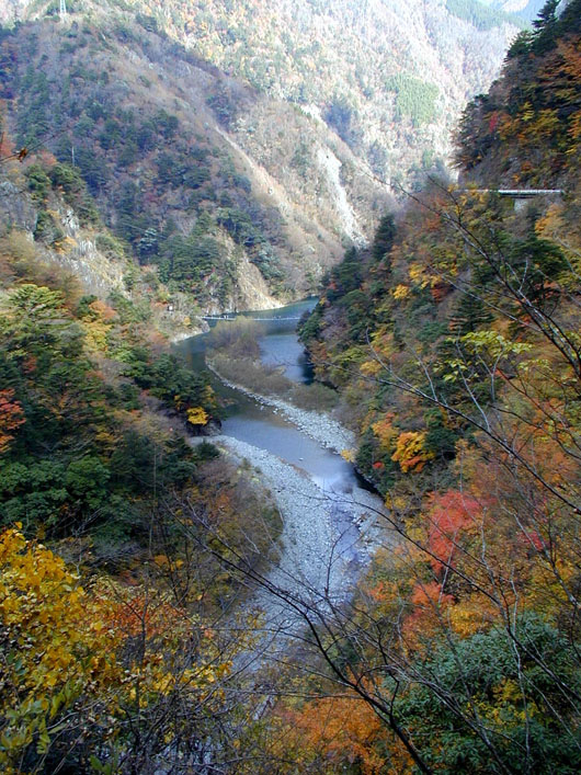 寸又峡渓谷