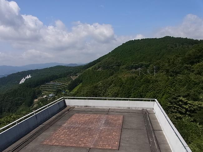 天城連山を望む