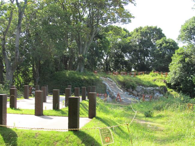 山頂付近