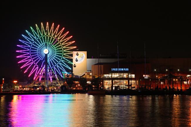 エスパルスドリームプラザ　夜景