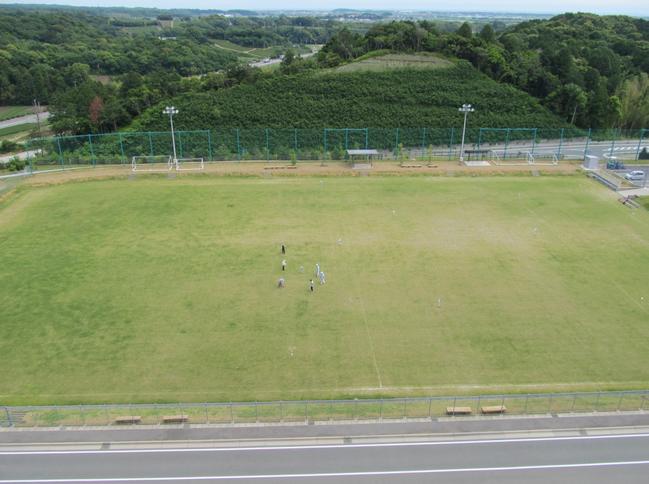 屋上から見た全景