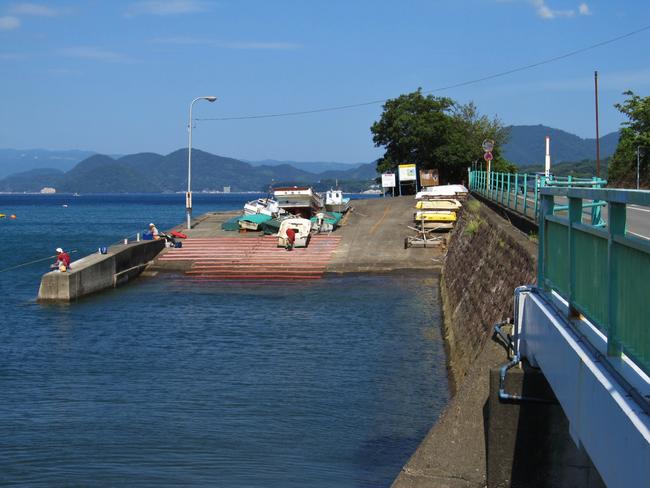 船着き場スロープ