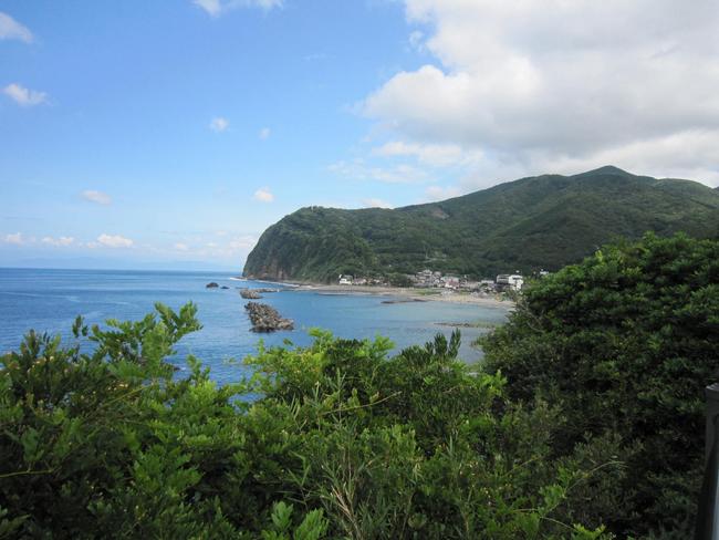 小土肥方面を臨む