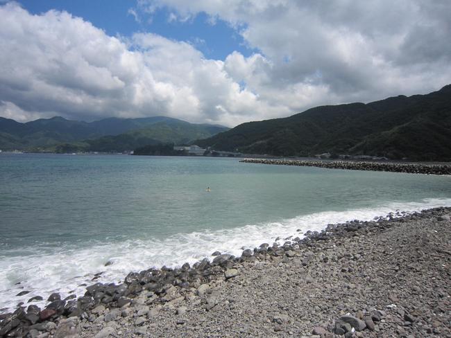 土肥方面を望む