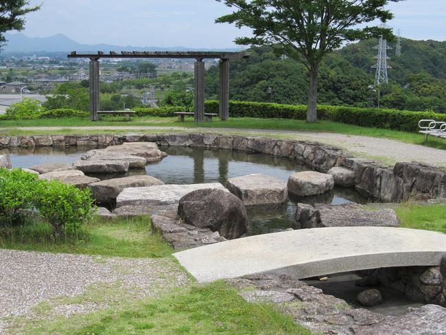 パーゴラ・遊水地