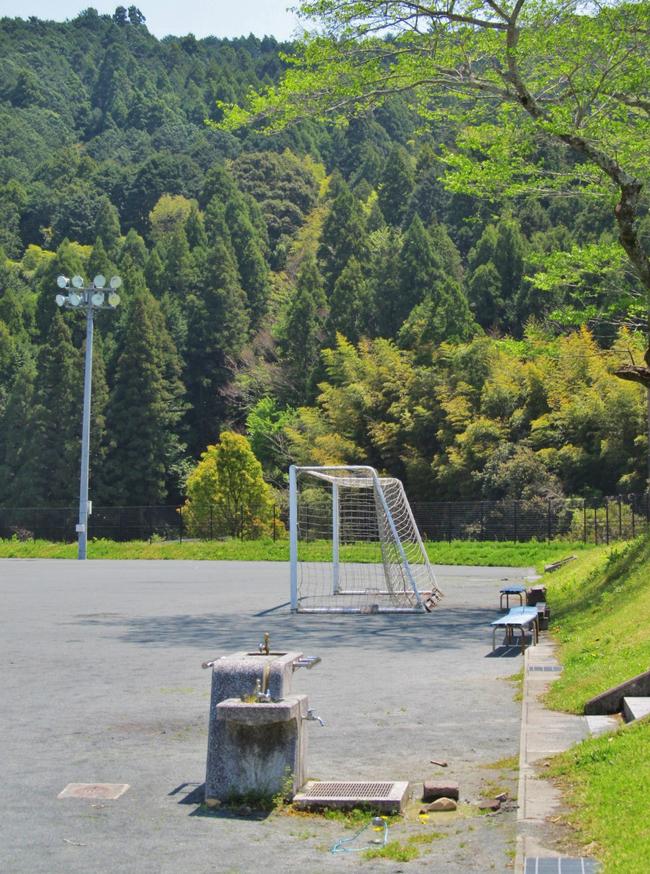 水場・ゴール・ベンチ