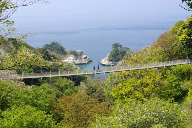 伊豆で最長の吊り橋