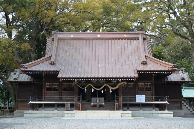 焼津神社　社殿　　