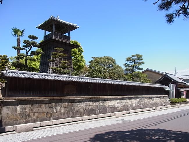由比本陣公園  石垣塀