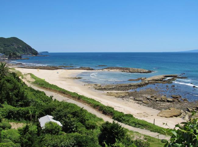 白浜中央海水浴場　北側