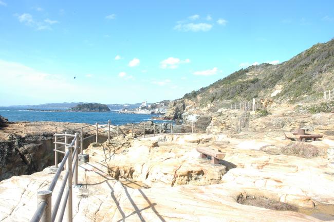 須崎遊歩道　岬
