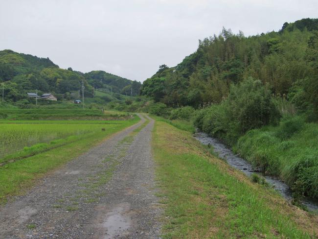 筬川周辺の田園風景　河川・農道