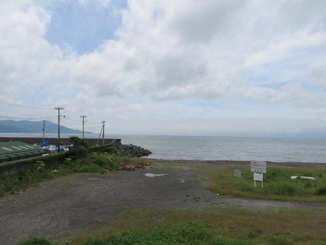海岸南付近