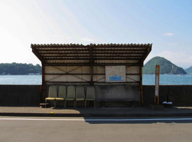 西浦地区 長浜バス停周辺