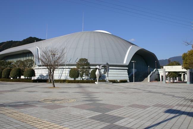 静岡県立水泳場 外観