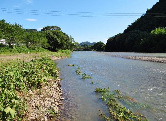村良橋付近