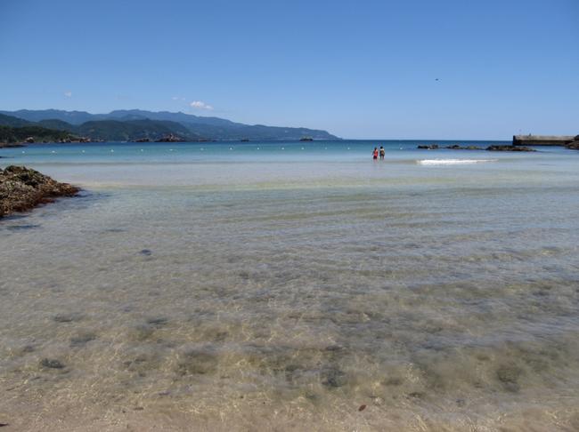 透明度の高い海