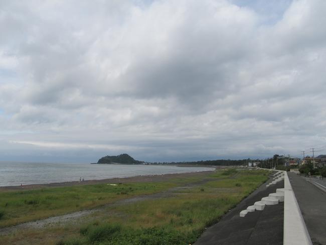 志下海岸　海岸　北西向き